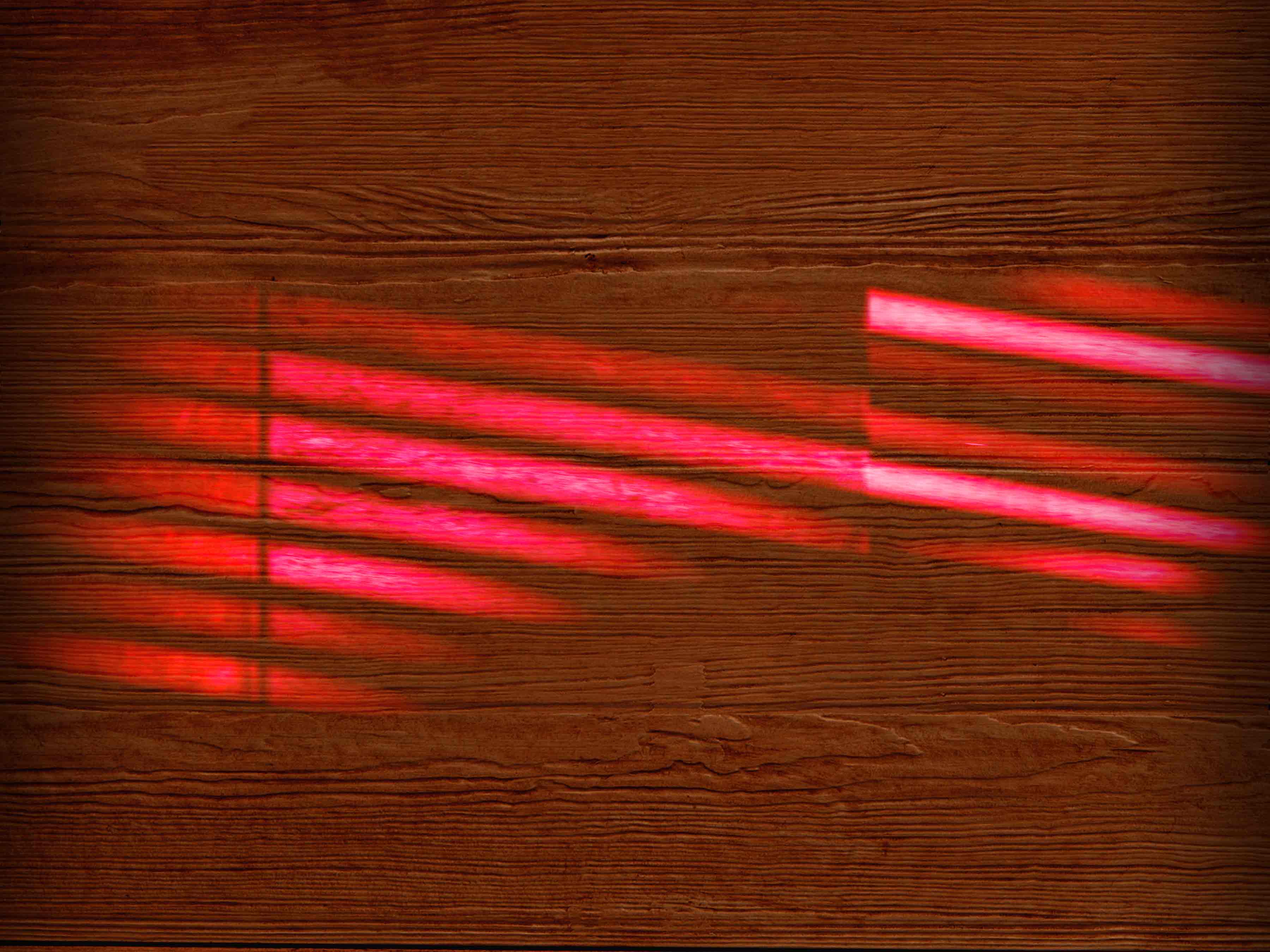 Wood background with red
