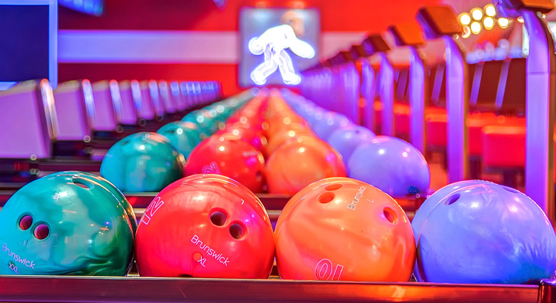 Colorful Bowling Balls