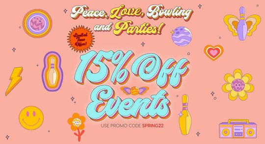 15% Off Events