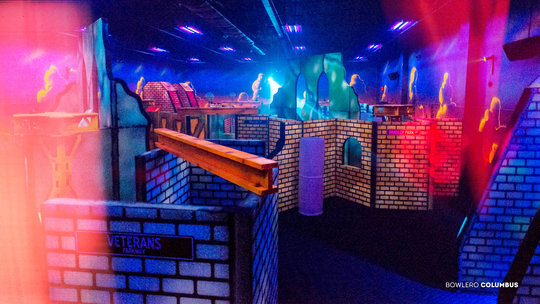 laser tag arena