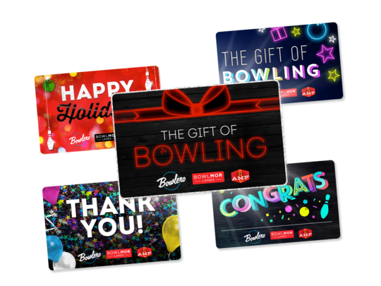 collage of gift cards
