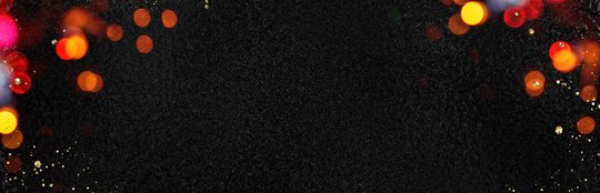black glitter with bubble lights